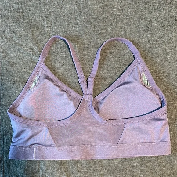 Nike Dri-Fit Indy Light Support Purple Sports Bra - Picture 5 of 9